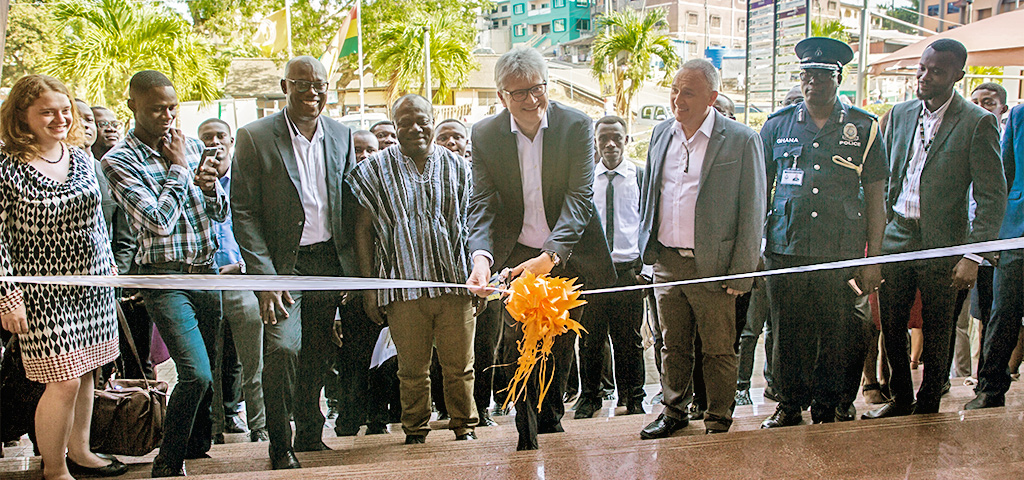 Eröffnung Amalitech in Ghana | © Amalitech Martin Hecker eröffnet IT-Servicecenter in Takoradi