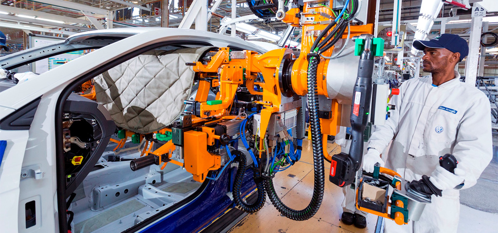 Automobilbranche: Eindruck aus der täglichen Arbeit im VW-Werk Südafrika | © David Dettmann Automobilbranche: Eindruck aus der täglichen Arbeit im VW-Werk Südafrika