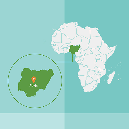 Afrikakarte, Nigeria