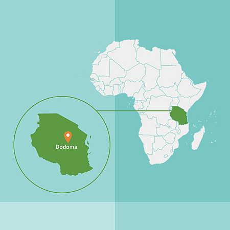 Afrikakarte, Tansania