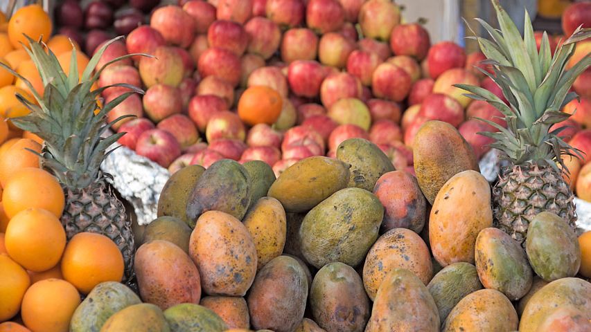 Obstvielfalt für den Import aus Ägypten