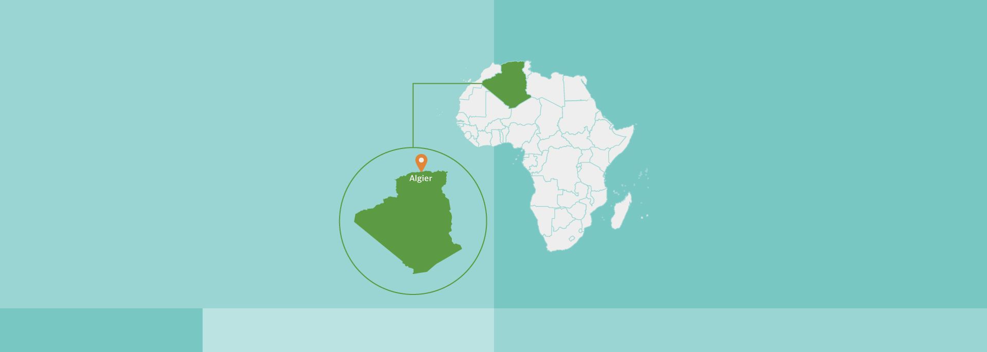 Afrikakarte, Algerien