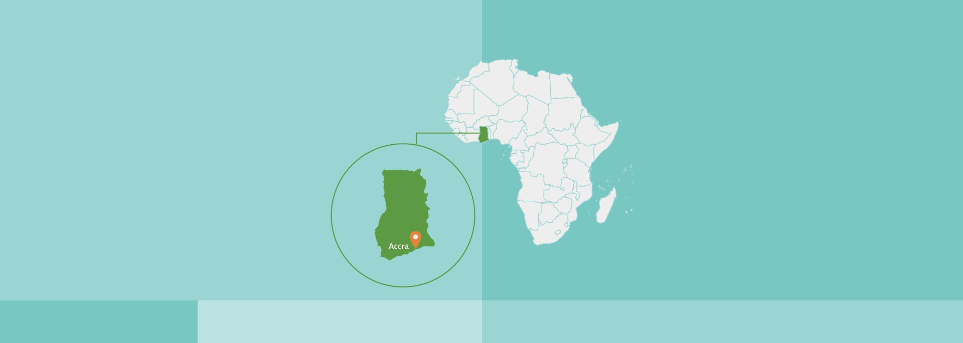 Afrikakarte, Ghana