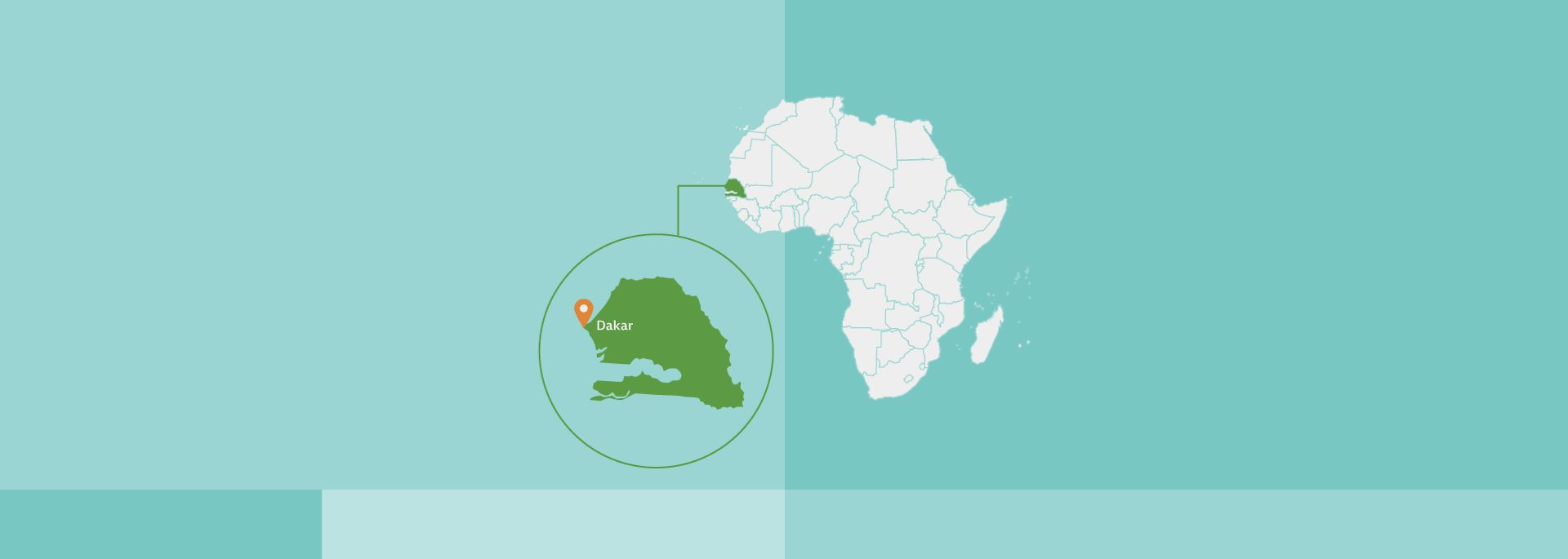 Afrikakarte, Senegal