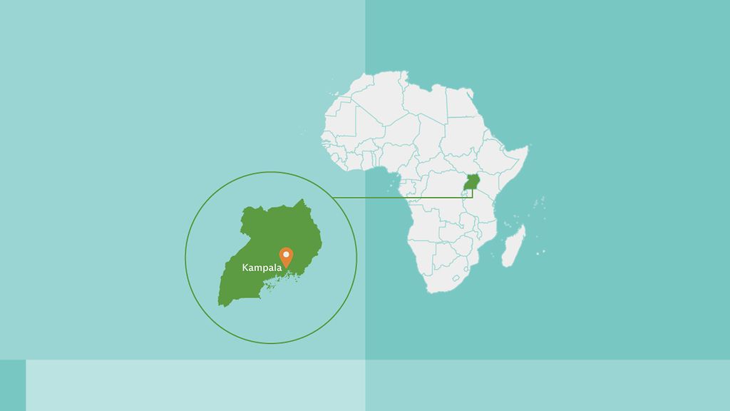 Afrikakarte, Uganda
