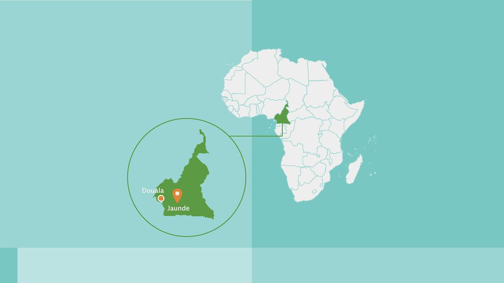 Afrikakarte, Kamerun