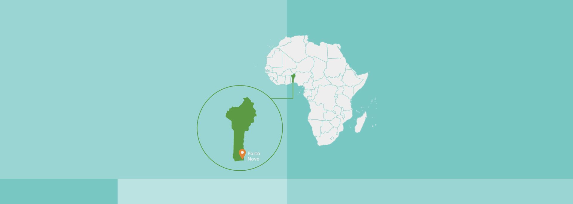Afrikakarte, Benin