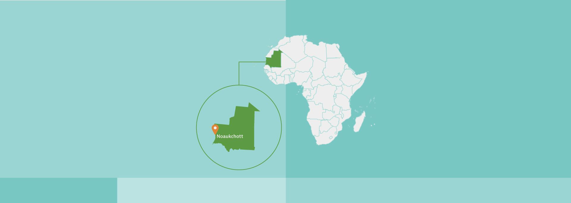 Afrikakarte, Mauretanien