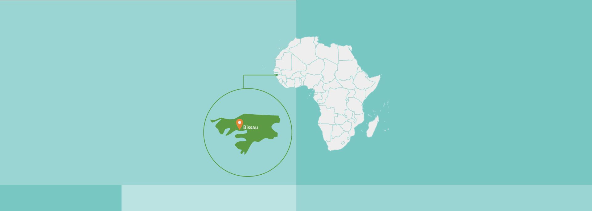 Afrikakarte, Guinea-Bissau