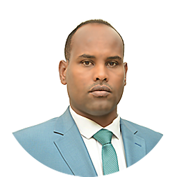 Portrait von Abdillahi Aareh, Industrie- und Investitionsminister von Somaliland