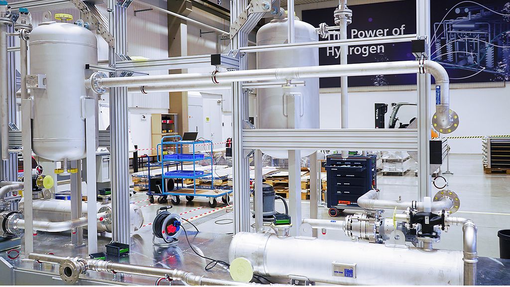 Produktionsanlage für grünen Wasserstoff in Afrika